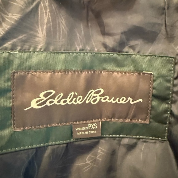 Eddie Bauer Goose Down Puffer Jacket w/ Detachable Hood  SZ PXS - Picture 3 of 6